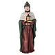 STOCK Król Mędrzec biały stojący - figura do szopki 80 cm, 80x25x20 cm s1