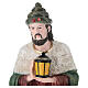 STOCK Król Mędrzec biały stojący - figura do szopki 80 cm, 80x25x20 cm s2