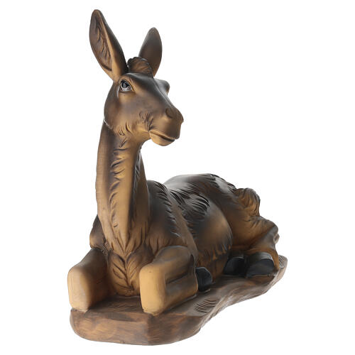STOCK Osioł z żywicy do szopki 61 cm 2