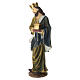 STOCK Król Mędrzec biały, stojący - figurka do szopki 61 cm, ręcznie malowana żywica s3