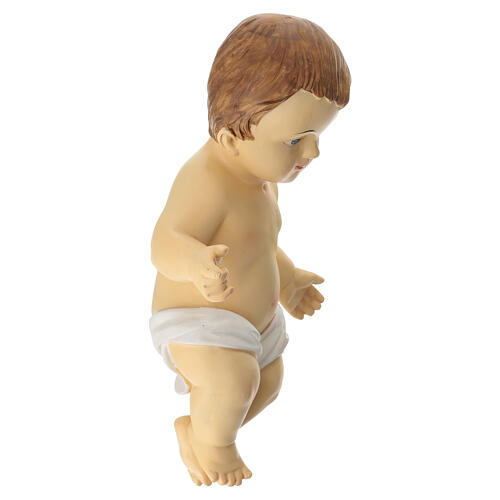 STOCK – Dzieciątko Jezus do szopki, 61 cm, malowana żywica 2