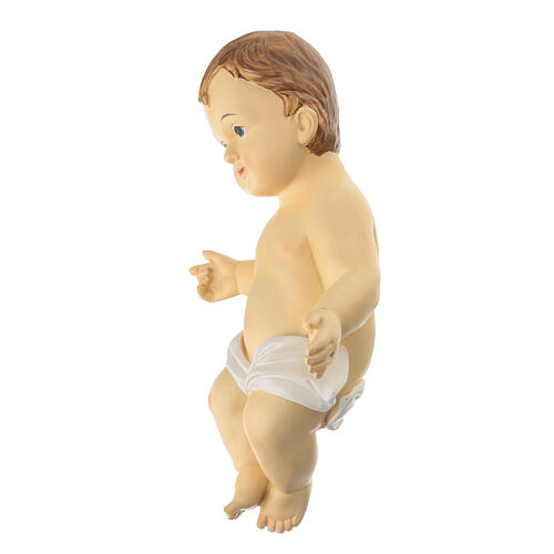 STOCK – Dzieciątko Jezus do szopki, 61 cm, malowana żywica 3