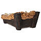 STOCK Żłóbek z żywicy do szopki 61 cm s4