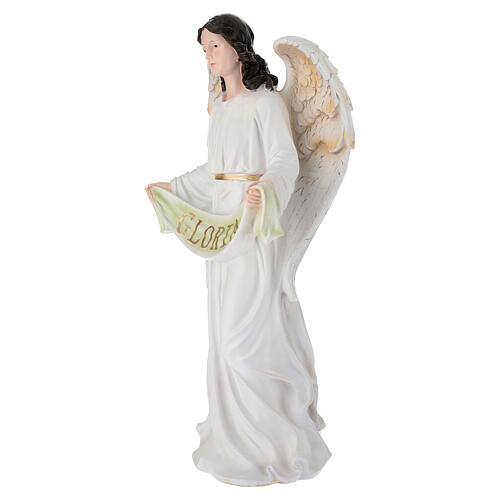 STOCK Anioł do szopki 80 cm - figura z kolorowej żywicy 3