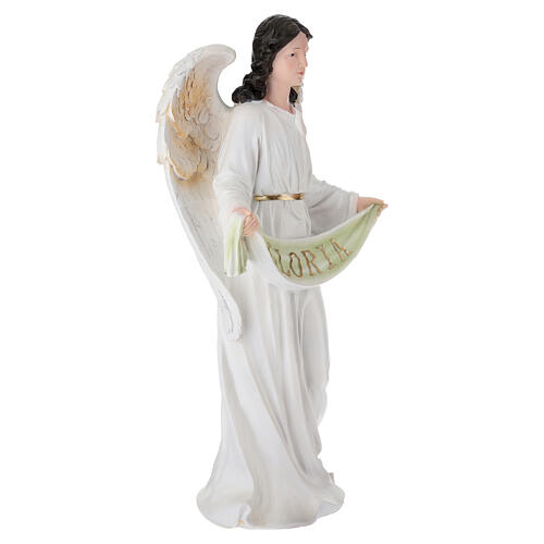 STOCK Anioł do szopki 80 cm - figura z kolorowej żywicy 5