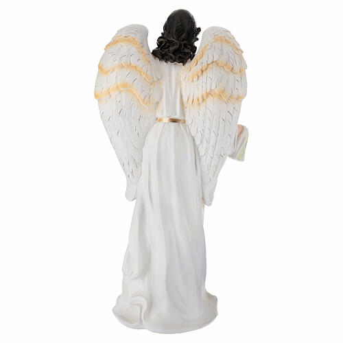 STOCK Anioł do szopki 80 cm - figura z kolorowej żywicy 6