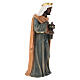 STOCK Król Mędrzec ciemnoskóry – figura z żywicy, szopka 80 cm s3