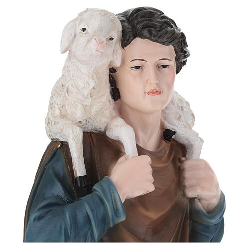 STOCK Pasterz z baranakiem - figura żywiczna do szopki 80 cm 2