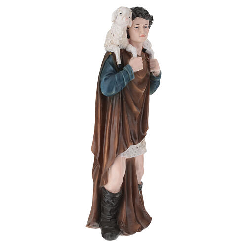 STOCK Pasterz z baranakiem - figura żywiczna do szopki 80 cm 3