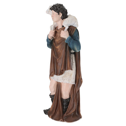 STOCK Pasterz z baranakiem - figura żywiczna do szopki 80 cm 4