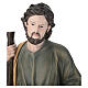 STOCK Saint Joseph standing coloured resin figure for 80 cm Nativity Scene s2