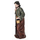 STOCK San Giuseppe per presepe 80cm resina colorata s3