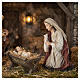 STOCK Mary for 60 cm Nativity Scene, painted resin s2