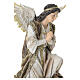 STOCK Painted resin angel for 60 cm Nativity Scene s8