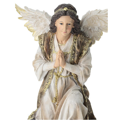STOCK Anioł do szopki 60 cm, malowany - figura z żywicy 3