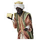 STOCK Roi mage maure en résine peinte pour crèche 60 cm s7