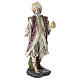 STOCK Magio bianco in piedi resina dipinta presepe 60 cm s1