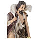 STOCK Pastore con agnello resina dipinta presepe 60 cm s3