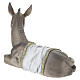STOCK Burro em resina pintada à mão para presépio 60 cm s6