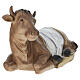 STOCK Painted resin ox for 60 cm Nativity Scene s3