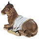 STOCK Painted resin ox for 60 cm Nativity Scene s4