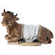 STOCK Bue resina dipinta presepe 60 cm s1
