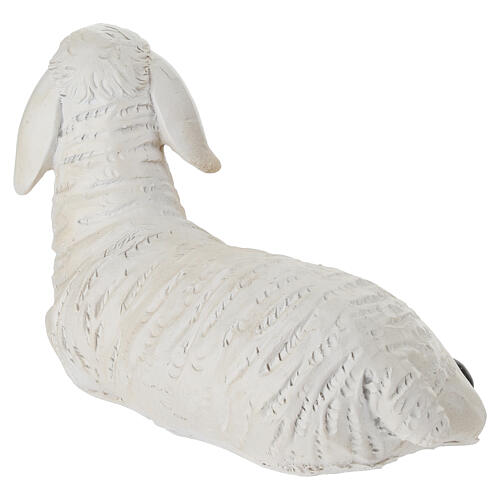 STOCK Mouton en résine peint pour crèche 60 cm 5