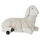 STOCK Mouton en résine peint pour crèche 60 cm s1