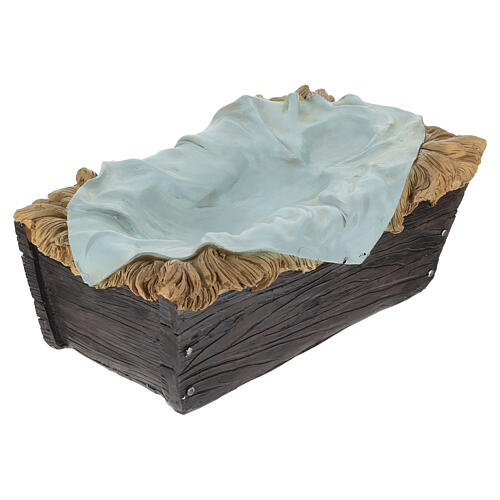 STOCK Dzieciątko Jezus - figura z kolorowej żywicy do szopki 100 cm 3
