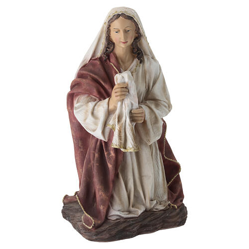 STOCK Maria resina colorata presepe 90 cm 1