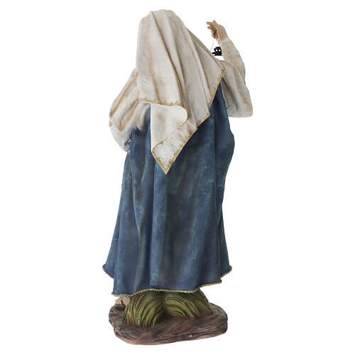 STOCK San Giuseppe in resina colorata presepe 90 cm 8