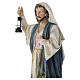 STOCK San Giuseppe in resina colorata presepe 90 cm s3