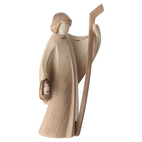 Aram Holy Family Set with Double Patina in Val Gardena wood 7