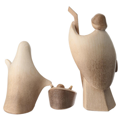 Aram Holy Family Set with Double Patina in Val Gardena wood 8