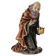 STOCK White kneeling Wise Man for 50 cm resin Nativity Scene s5
