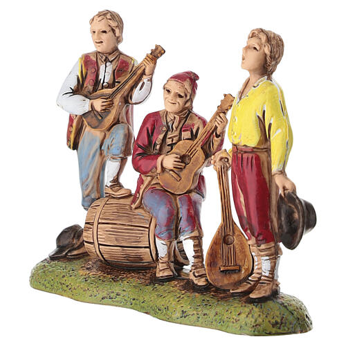 Musikanten mit Instrumenten für 6 cm Krippe von Moranduzzo 2