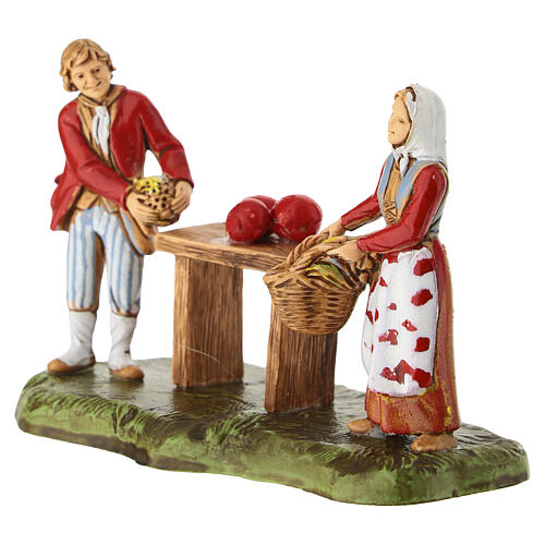 Escena del frutero napolitano belén Moranduzzo 6 cm 2