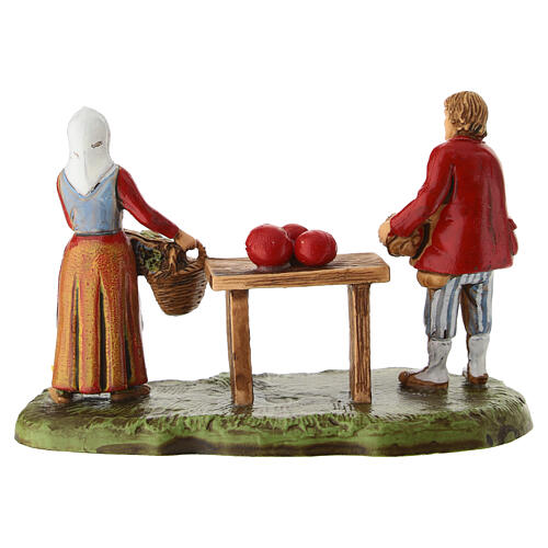 Escena del frutero napolitano belén Moranduzzo 6 cm 4