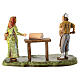 Scène du charcutier napolitain pour crèche Moranduzzo 6 cm s4