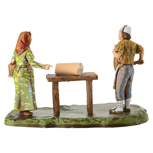 Charcuteiro napolitano para presépio Moranduzzo 6 cm 4