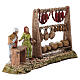 Butcher with Counter Figurine, Moranduzzo Nativity 6 cm s2