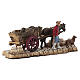 Carriage driver with cart, Moranduzzo nativity 6 cm s3