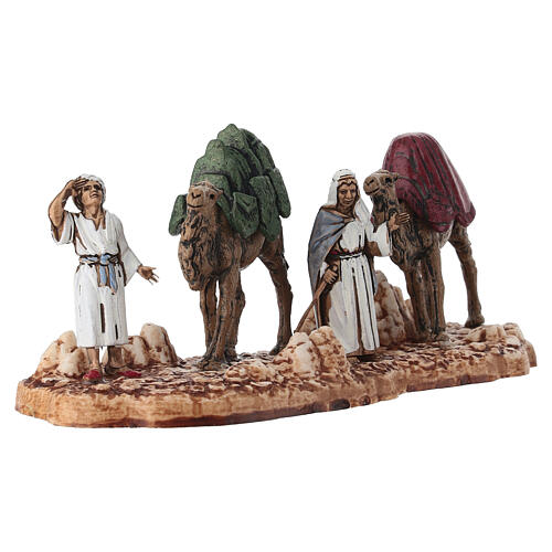 Camel Drivers Travelling, Moranduzzo Nativity 6 cm 2