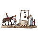 Brunnen aus Stein mit Figuren für 6 cm Krippe von Moranduzzo s4