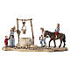 Stone Well with Nativity Figures, Moranduzzo 6 cm s1