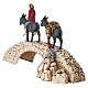 Bridge with Travelers Set, Moranduzzo Nativity 6 cm s2