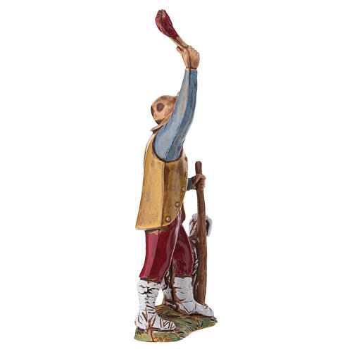 Hirte mit Fackel für 8 cm Krippe von Moranduzzo 3