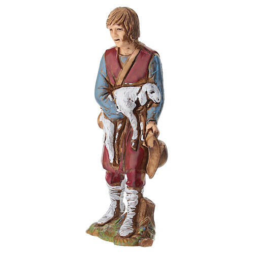 Figurka adoranta z barankiem do szopki Moranduzzo 8 cm 2