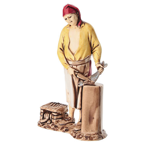 Fishmonger for 8 cm Moranduzzo Nativity Scene 3