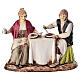 Set, 2-teilig, Wirtshausgäste und Pizzabäcker für 8 cm Krippe von Moranduzzo s2